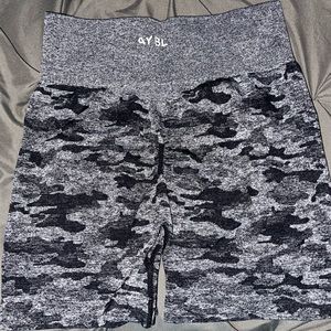 ABYL black camo shorts